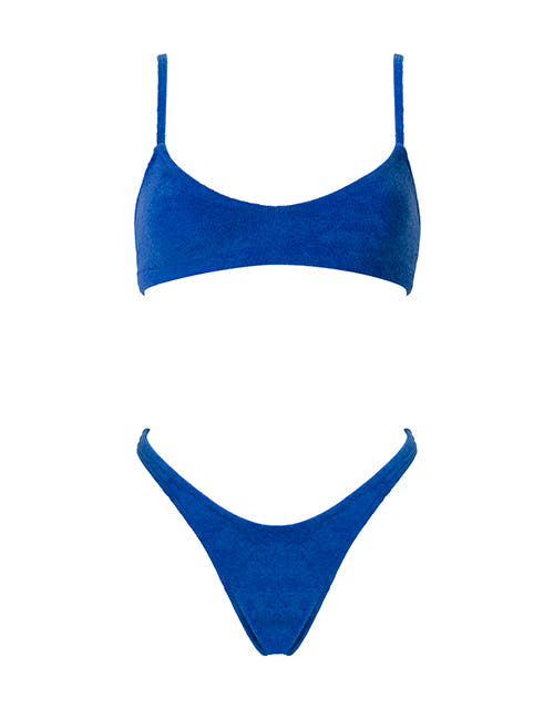 BLUE TOWEL BIKINI