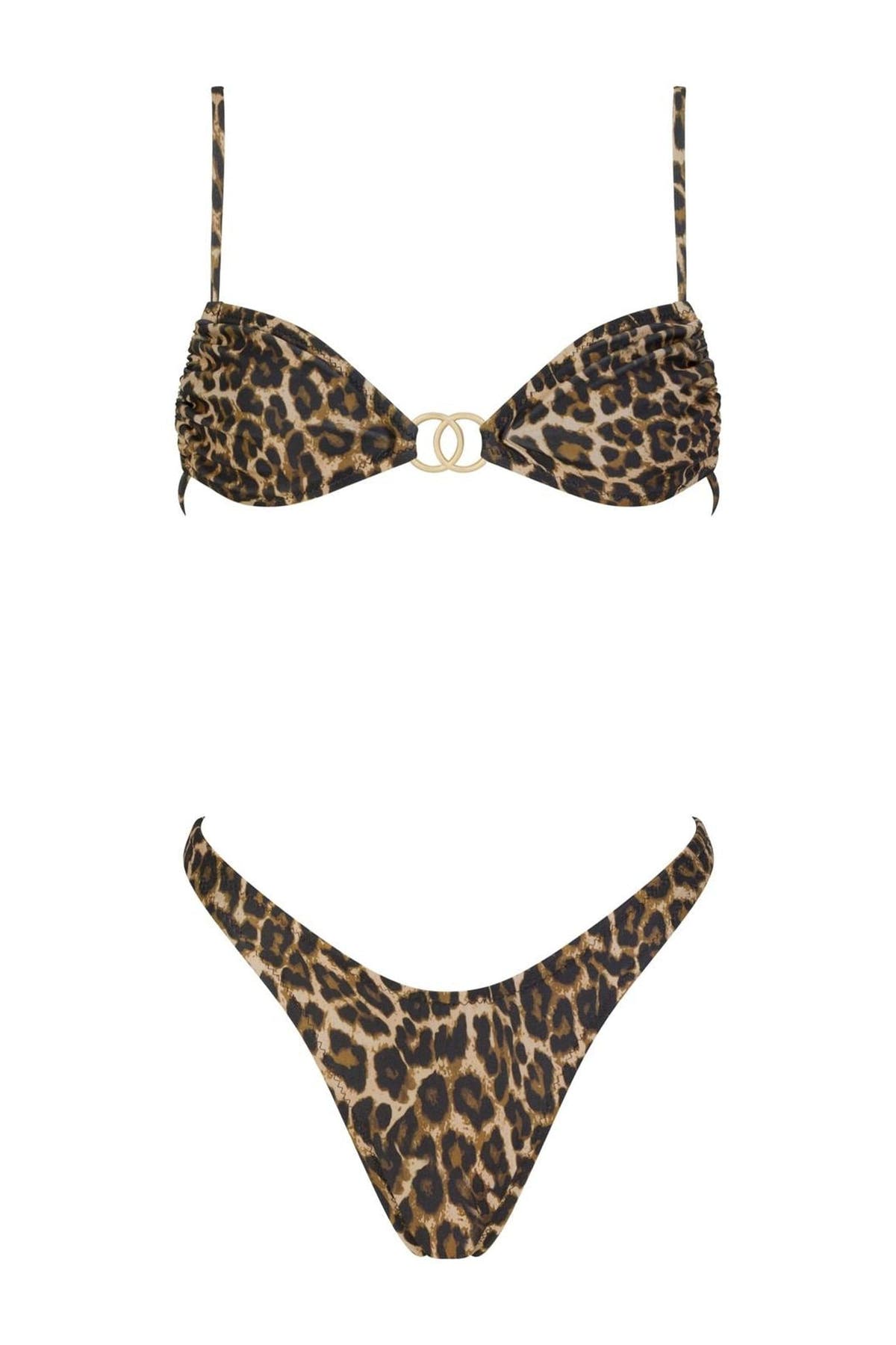 LEOPARD GOLD BIKINI