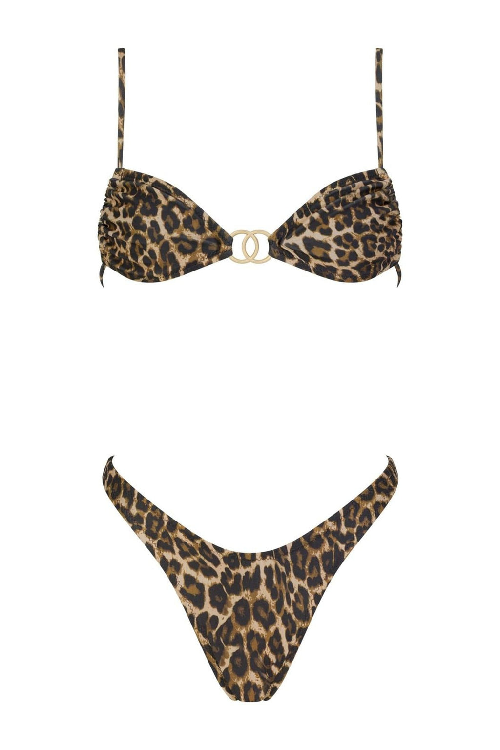 LEOPARD GOLD BIKINI
