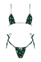 GREEN FLOWERS BIKINI – קשירה
