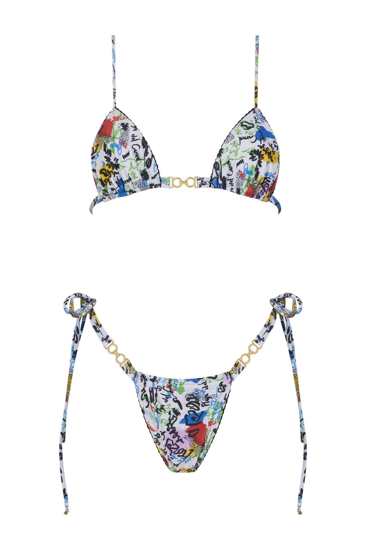 PLAYA GRAFFITI BIKINI – קשירה
