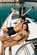 MEN SWIM SHORT BLACK