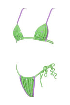 PURPLE GREEN FLORA BIKINI – קשירה