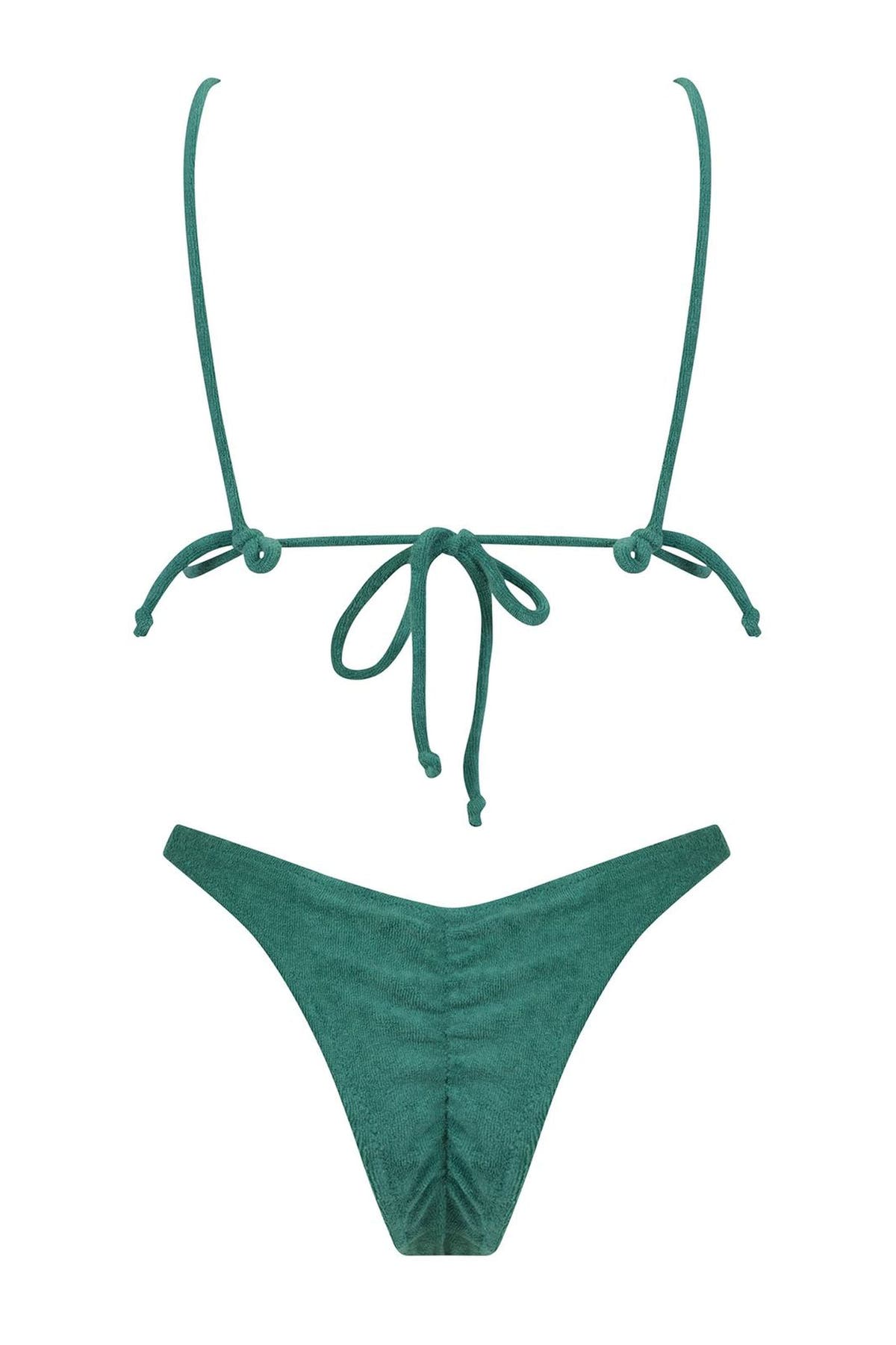 ONE PIECE GREEN TOWEL