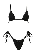 BLACK TRIANGLES BIKINI – קשירה