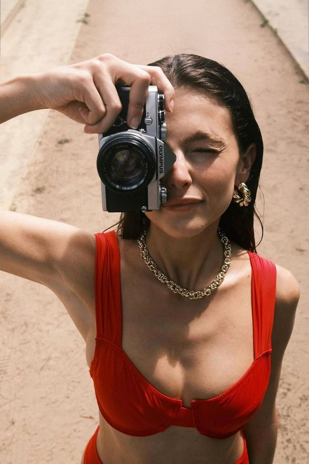 ALMA RED BIKINI