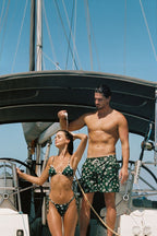MEN SWIM SHORT GREEN