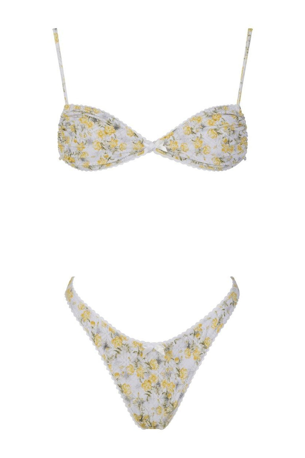 ROSE YELLOW BIKINI