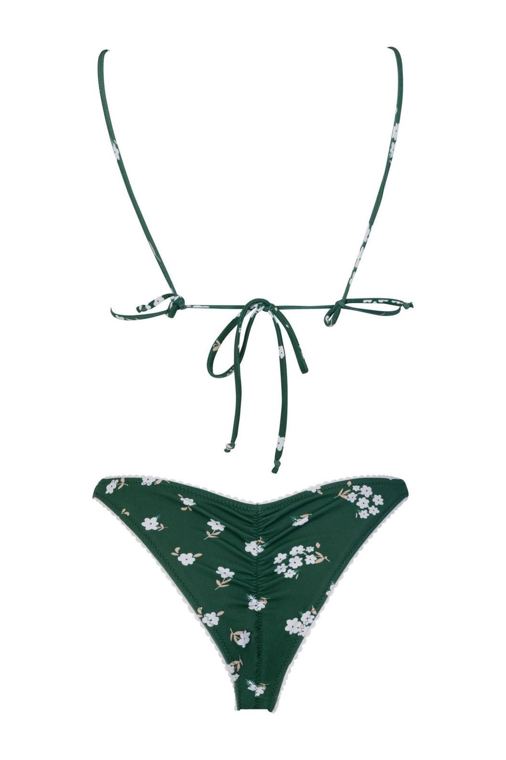GREEN FLOWERS BIKINI