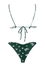 GREEN FLOWERS BIKINI