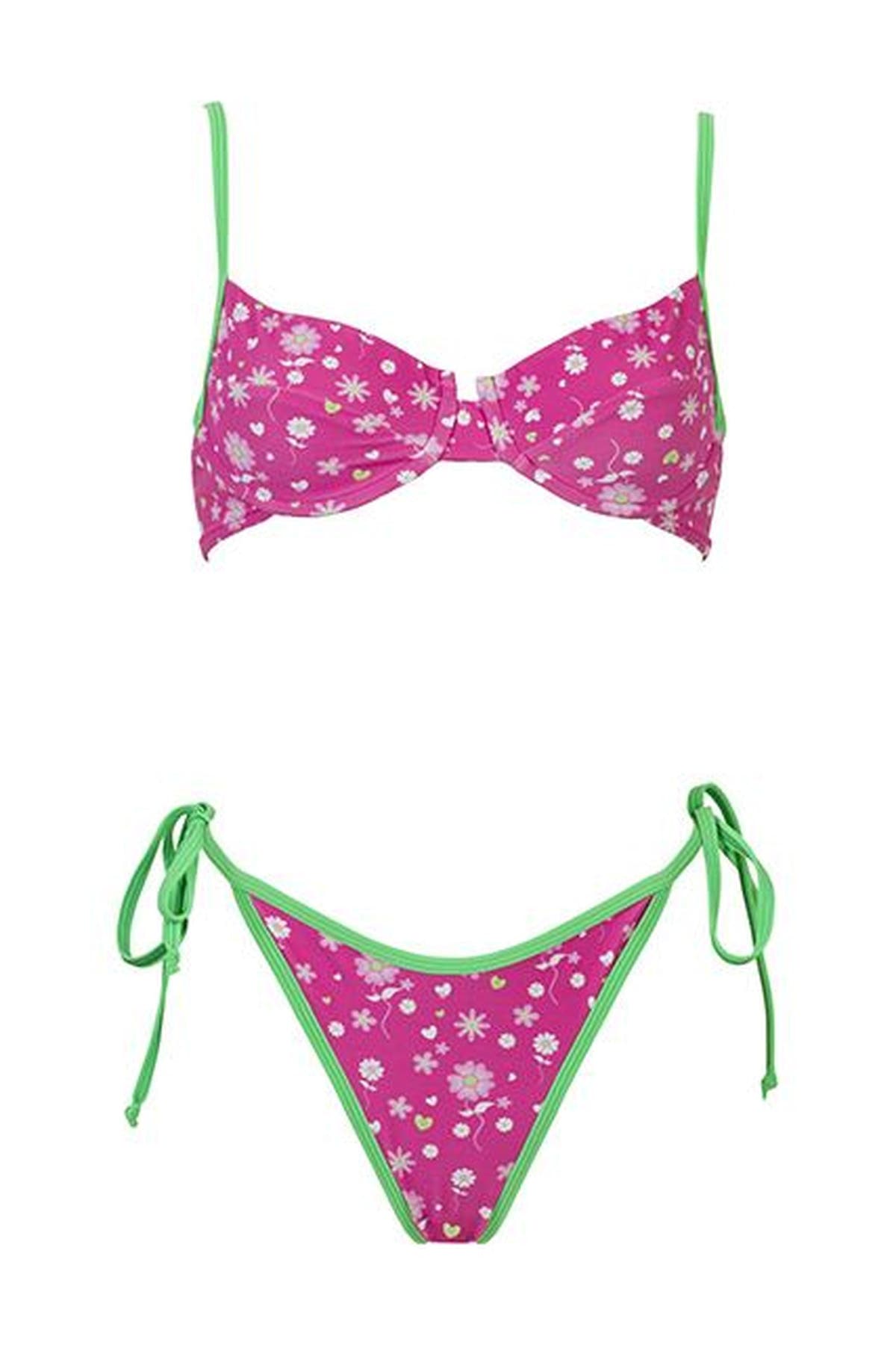 PINK GREEN MELODI BIKINI