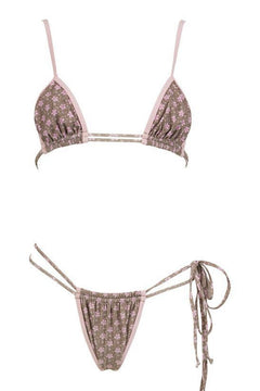 BABY PINK FLOWER BIKINI