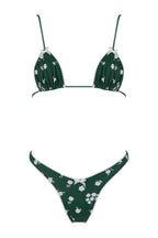 GREEN FLOWERS BIKINI