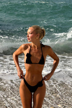 BLACK FLOWER BIKINI