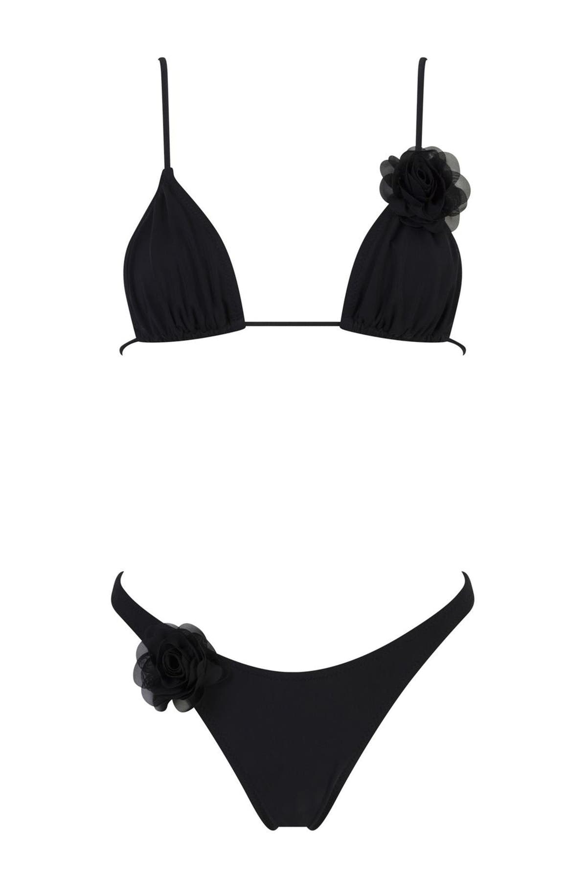 BLACK FLOWER BIKINI