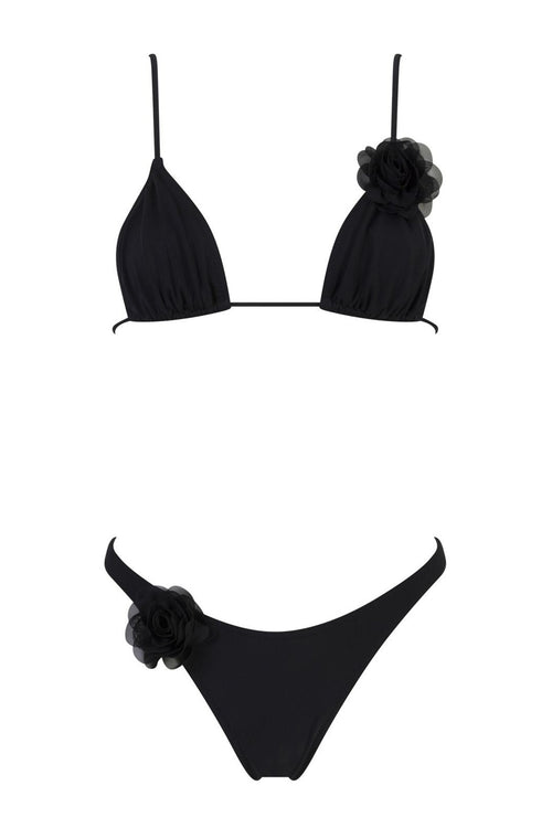 BLACK FLOWER BIKINI