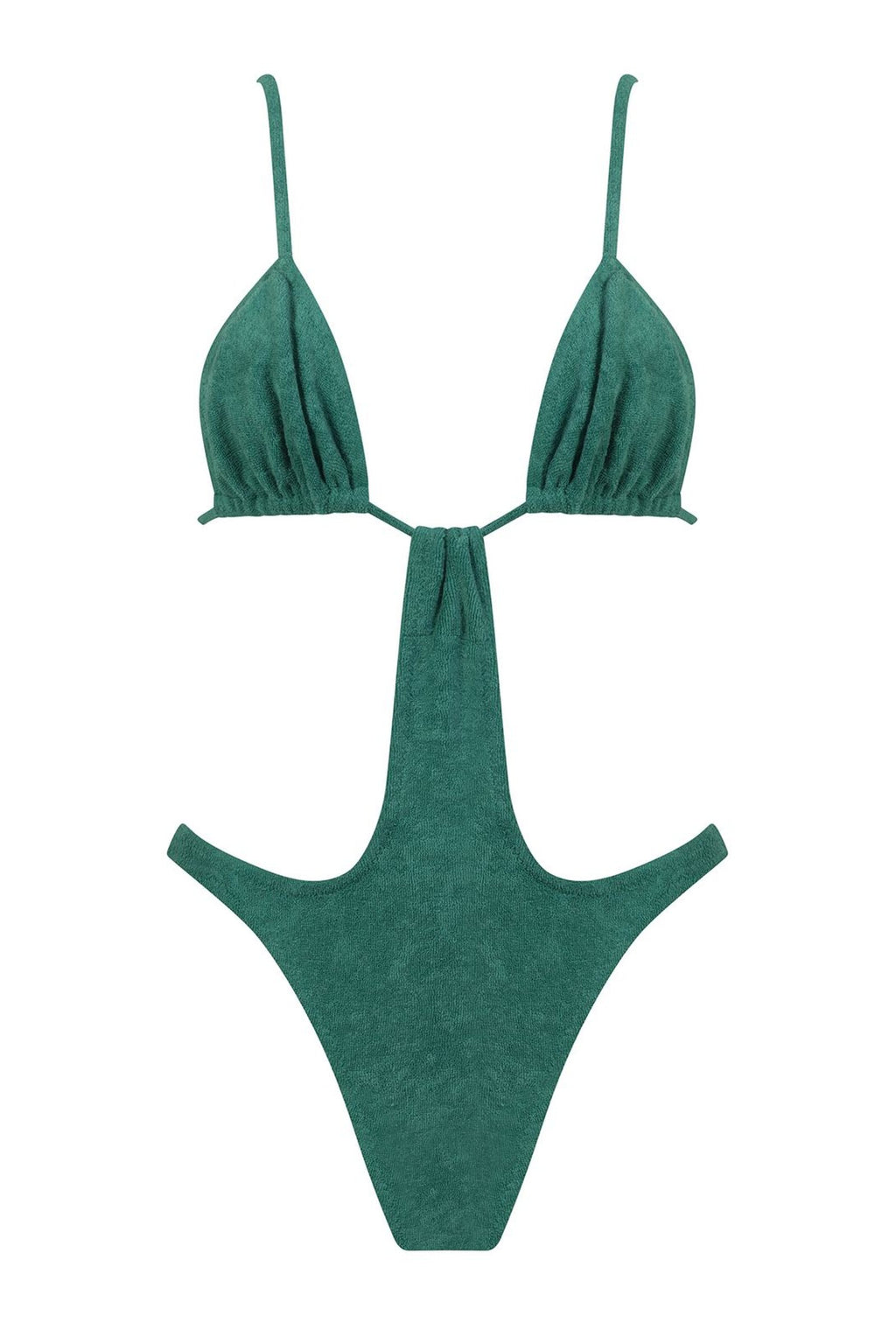 ONE PIECE GREEN TOWEL