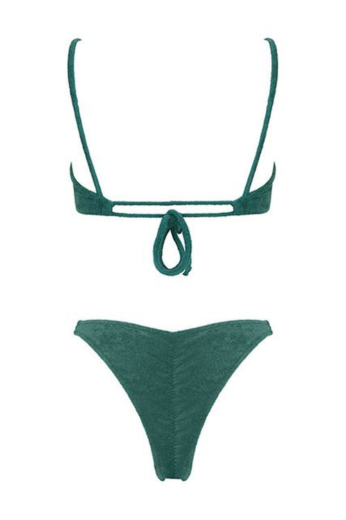 BIKINI TOWEL BOTTLE GREEN