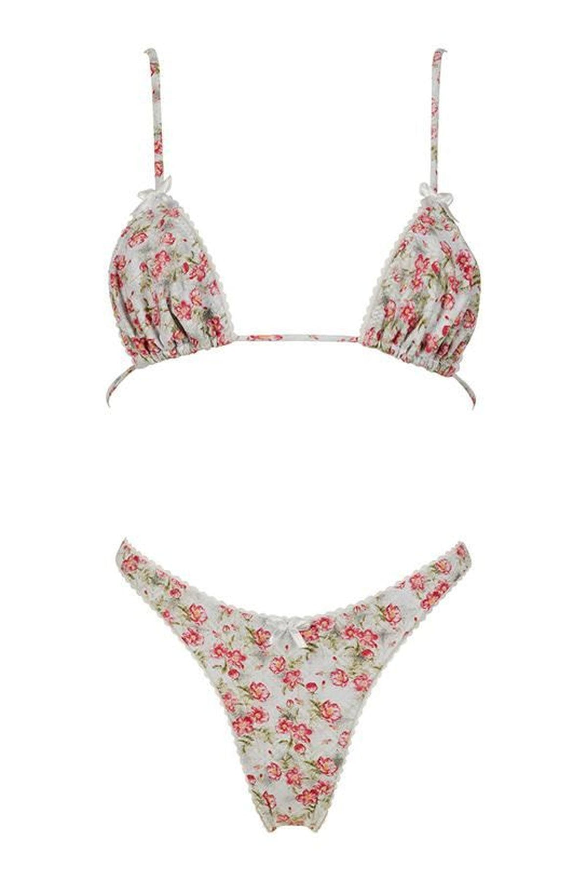 ROSE TRIANGLES BIKINI