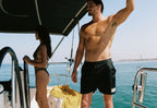 MEN SWIM SHORT BLACK
